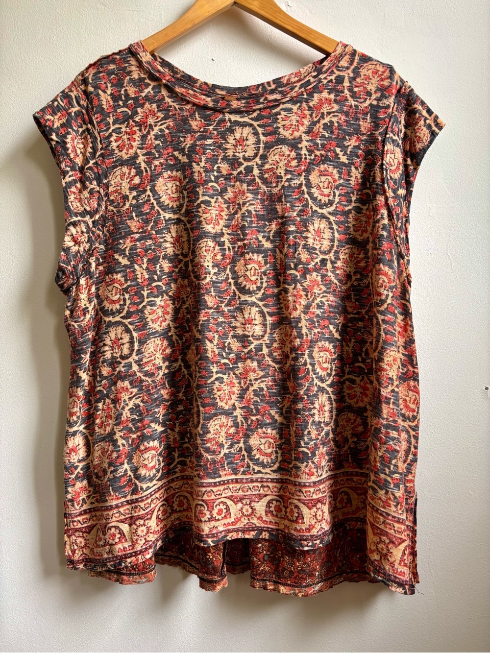 Free People boho top EUC M